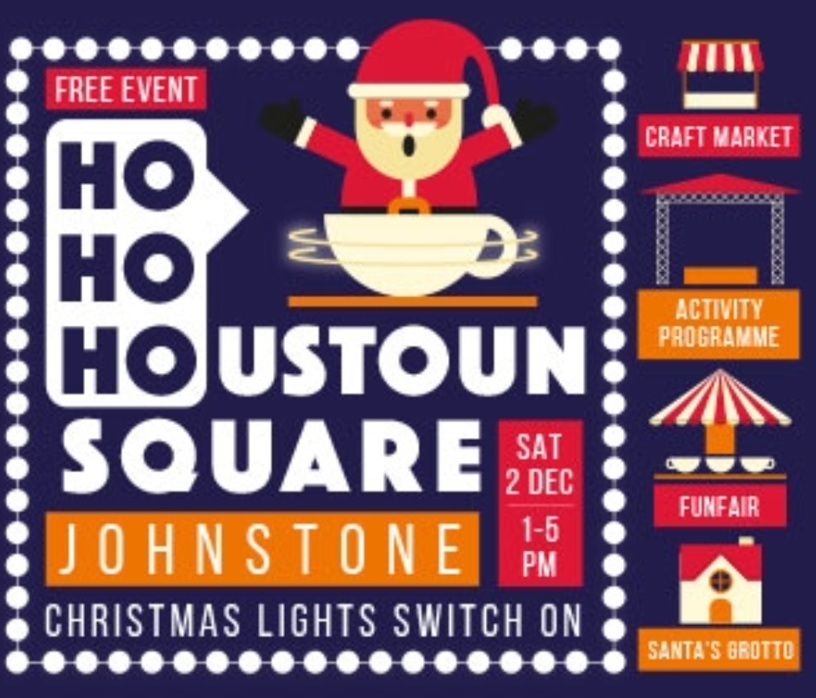 Johnstone Christmas Lights Switch-On (Saturday 2 December)